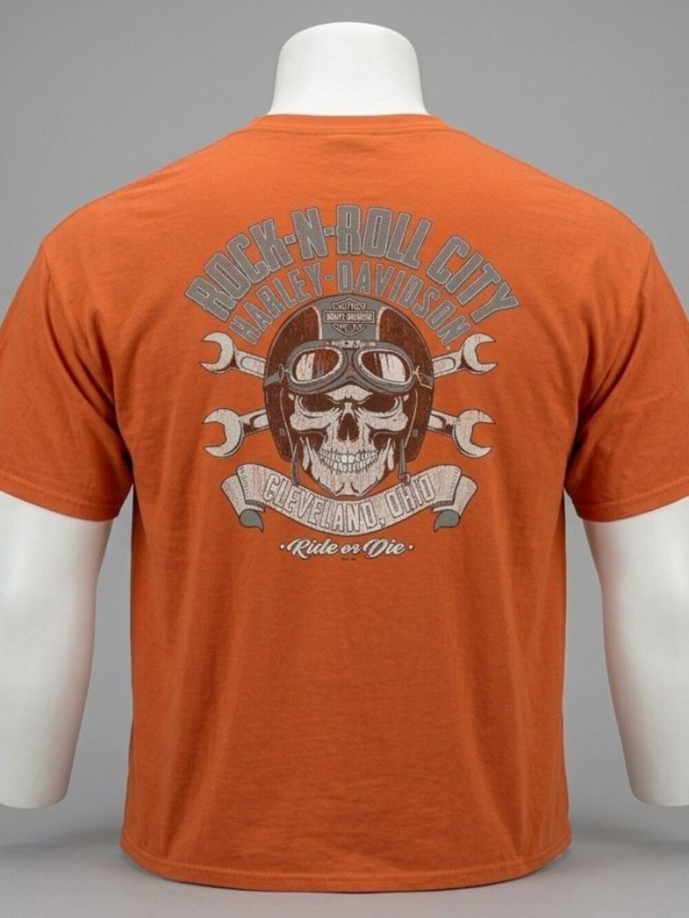 HARLEY-DAVIDSON Graphic T-Shirt. Plus Size 2XL